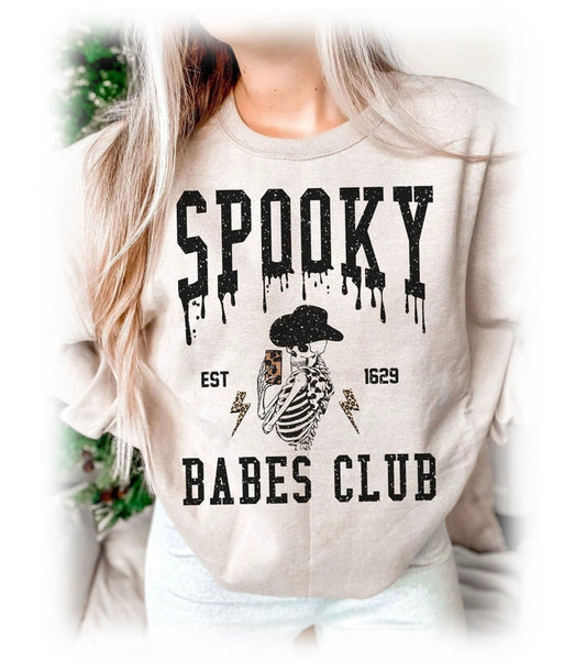 Spooky Babes Club Skeleton