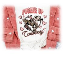 Pucker up Cowboy Horse
