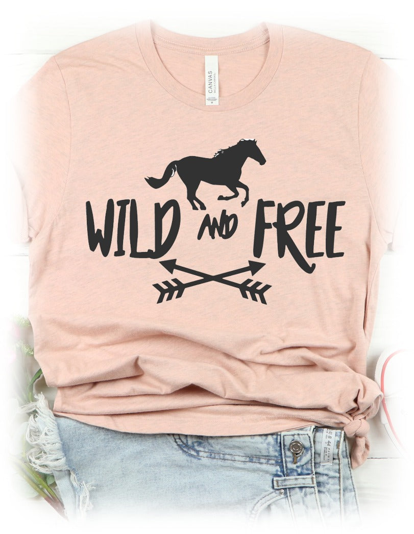 Wild and Free Horse